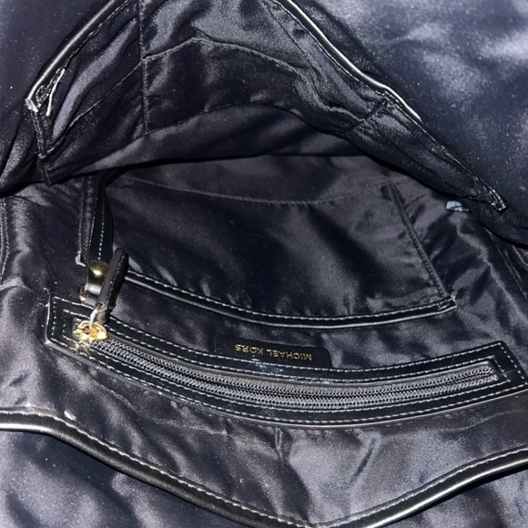 Authentic Michael Kors, back sack, black purse - Picture 3 of 3